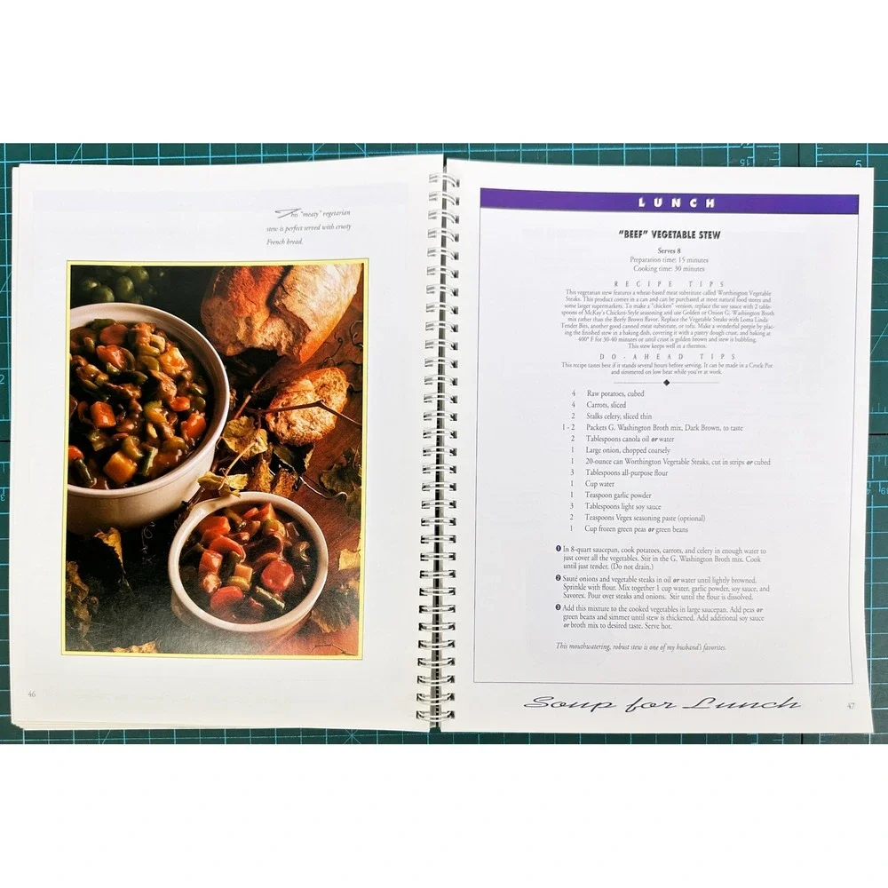 Choices Quick & Healthy Cooking Vegetarian Cookbook Cheryl Thomas Peters 1994